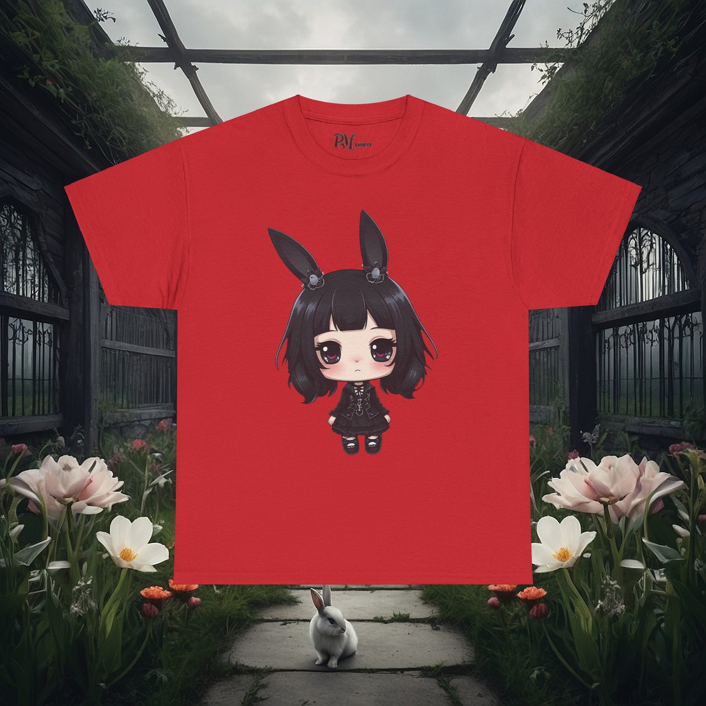 Anime Bunny Ears Tee