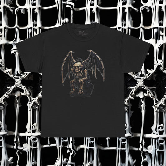 Winged Gargoyle Skeleton Tee