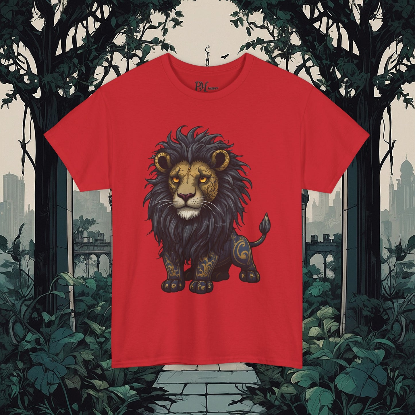 Lion Tribal Tee