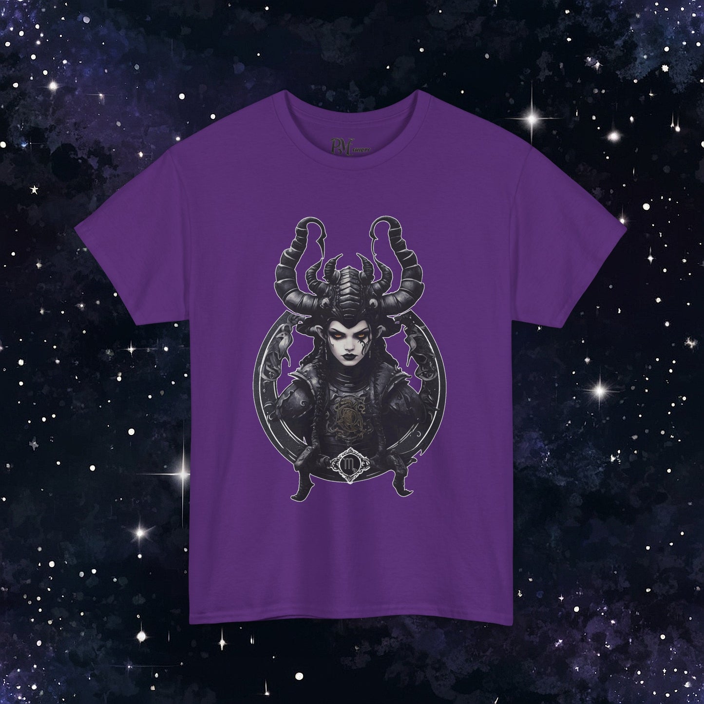 Gothic Scorpio Zodiac T-Shirt: Dark Style for the Mysterious Scorpio