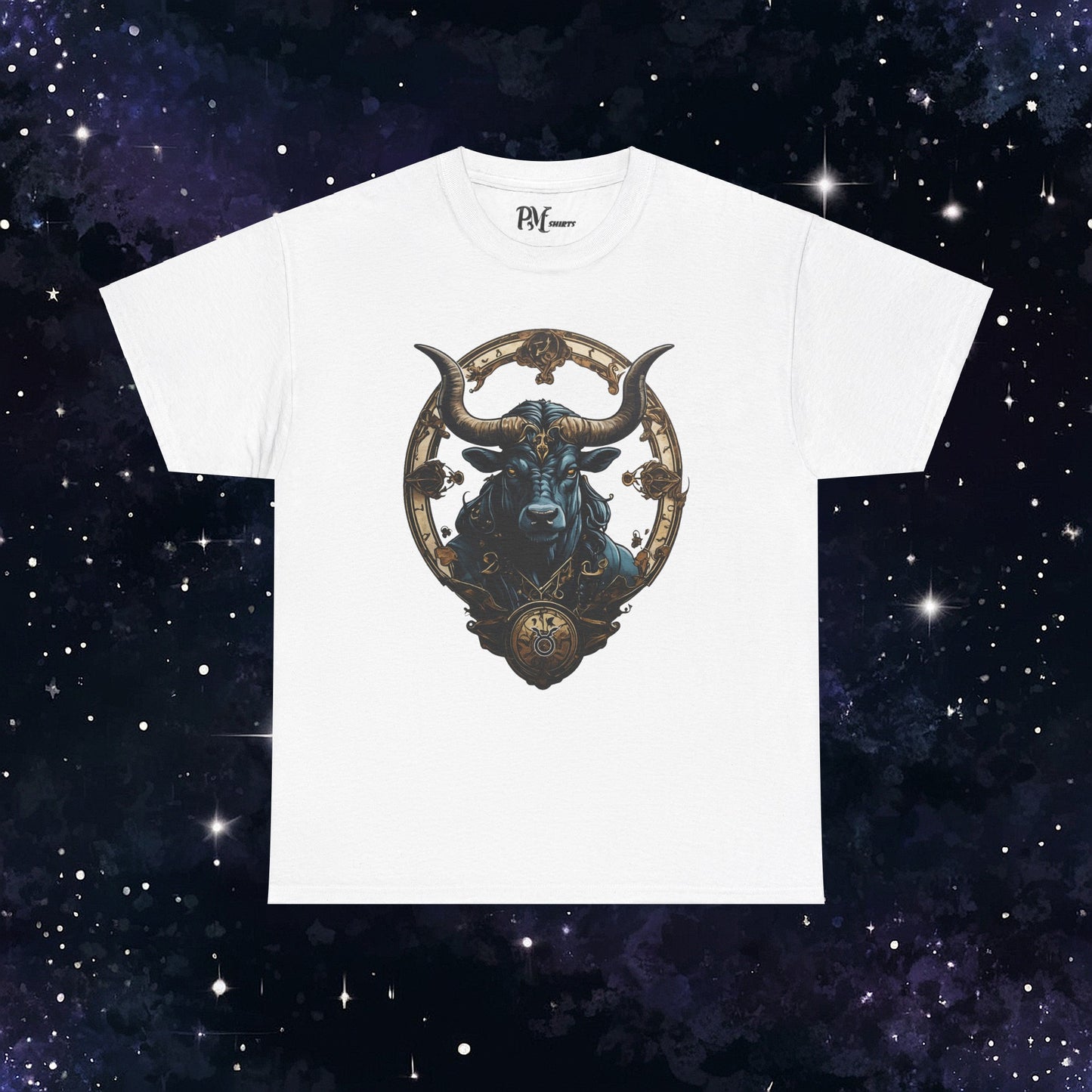 Gothic Taurus Zodiac T-Shirt: Dark Style Graphic Tee