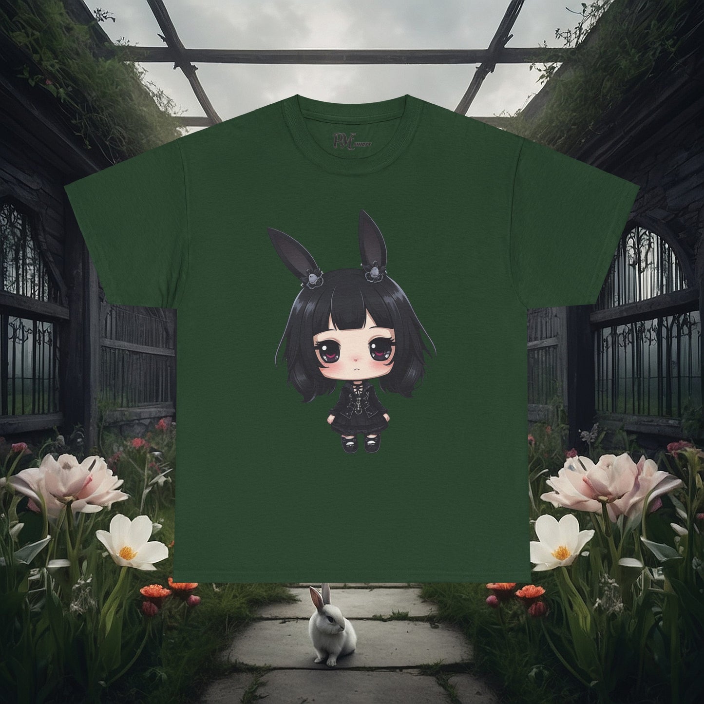 Anime Bunny Ears Tee