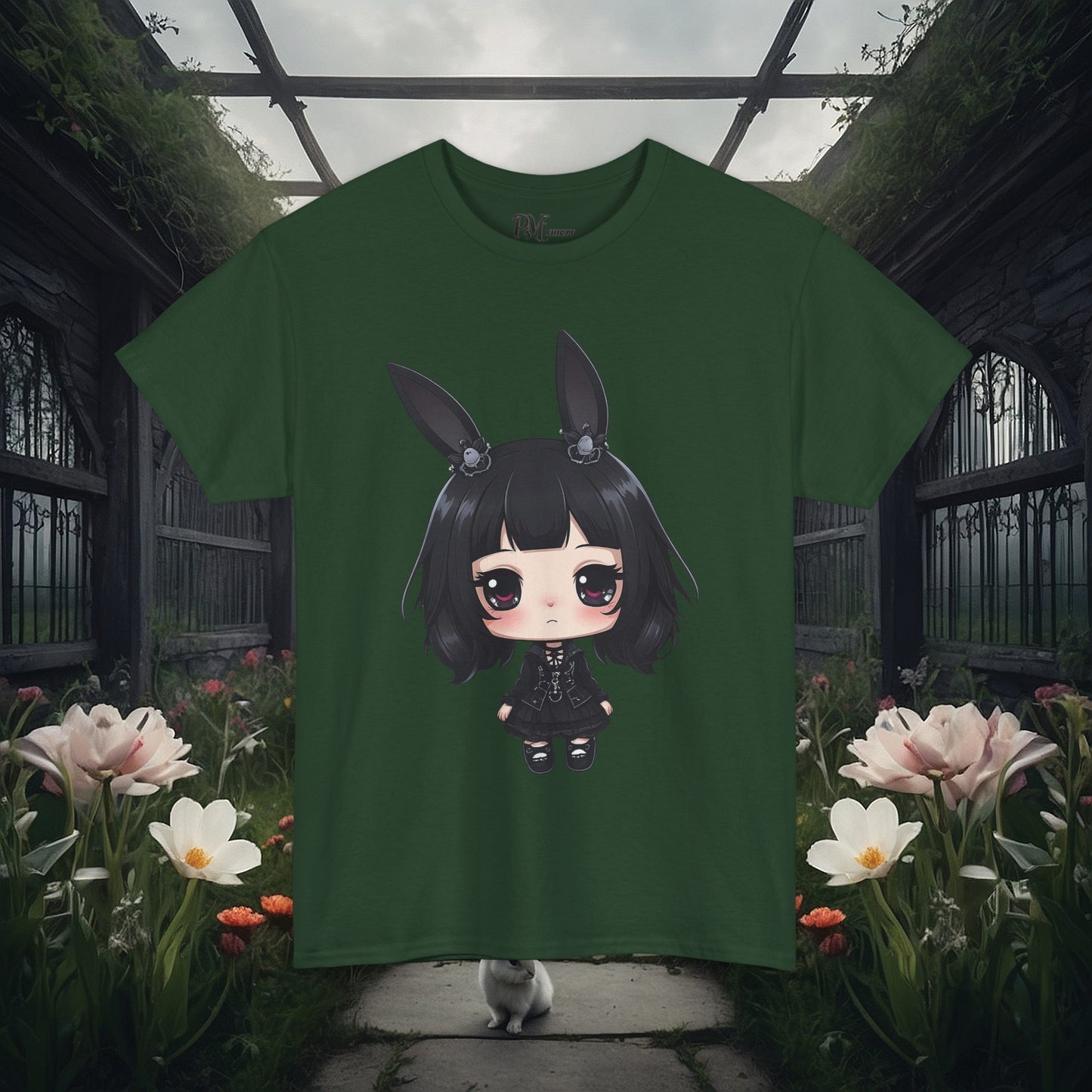 Anime Bunny Ears Tee