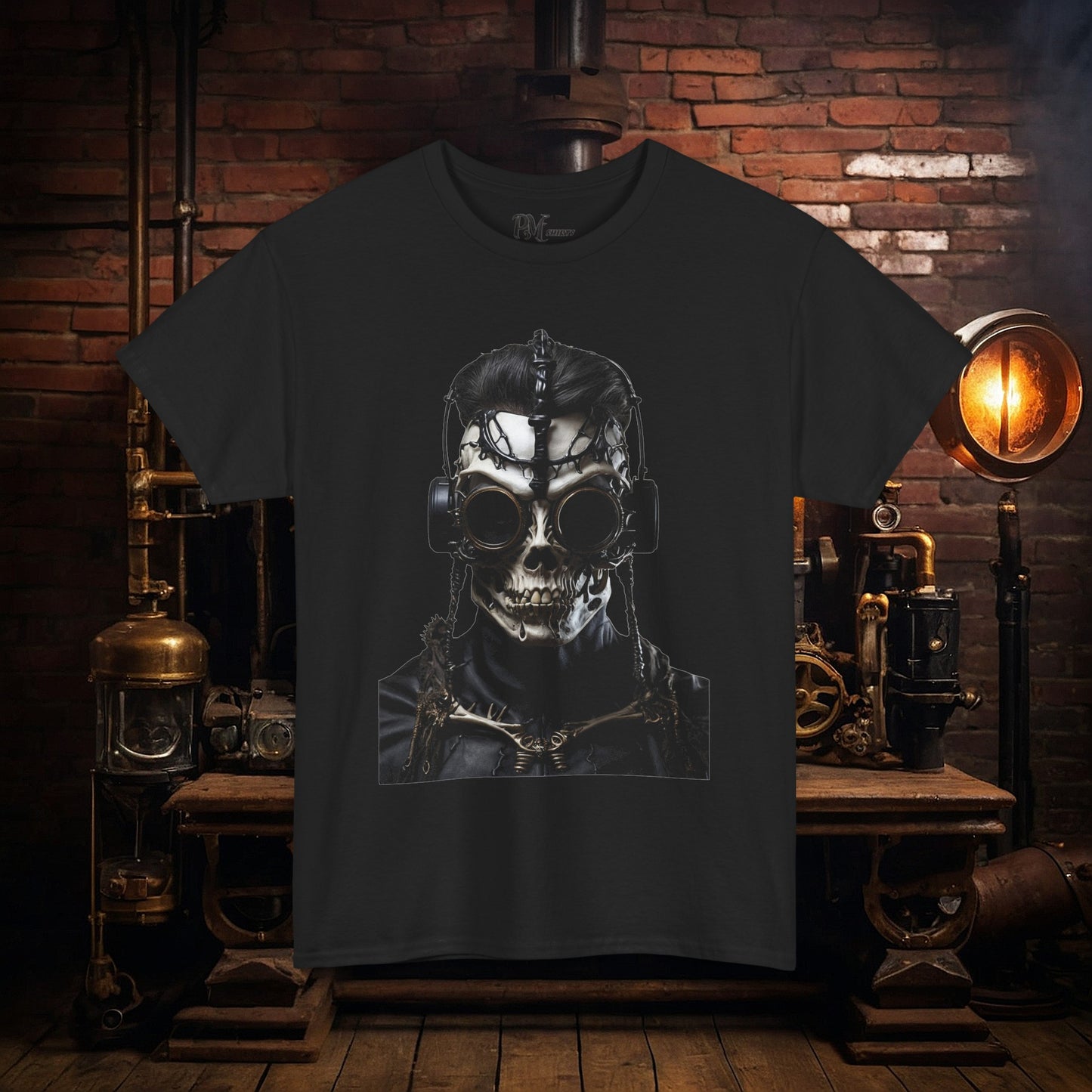 Steam Punk Skull Tee