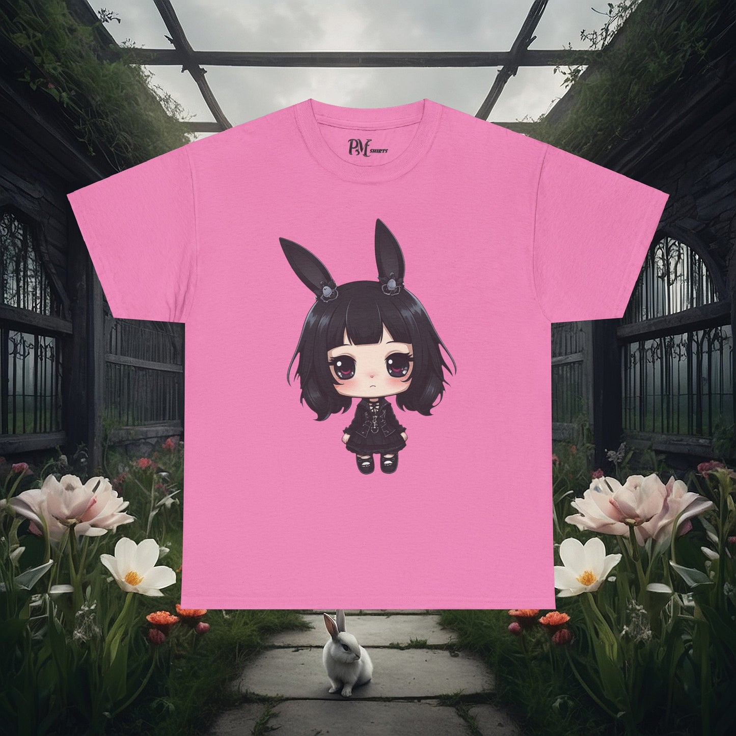 Anime Bunny Ears Tee