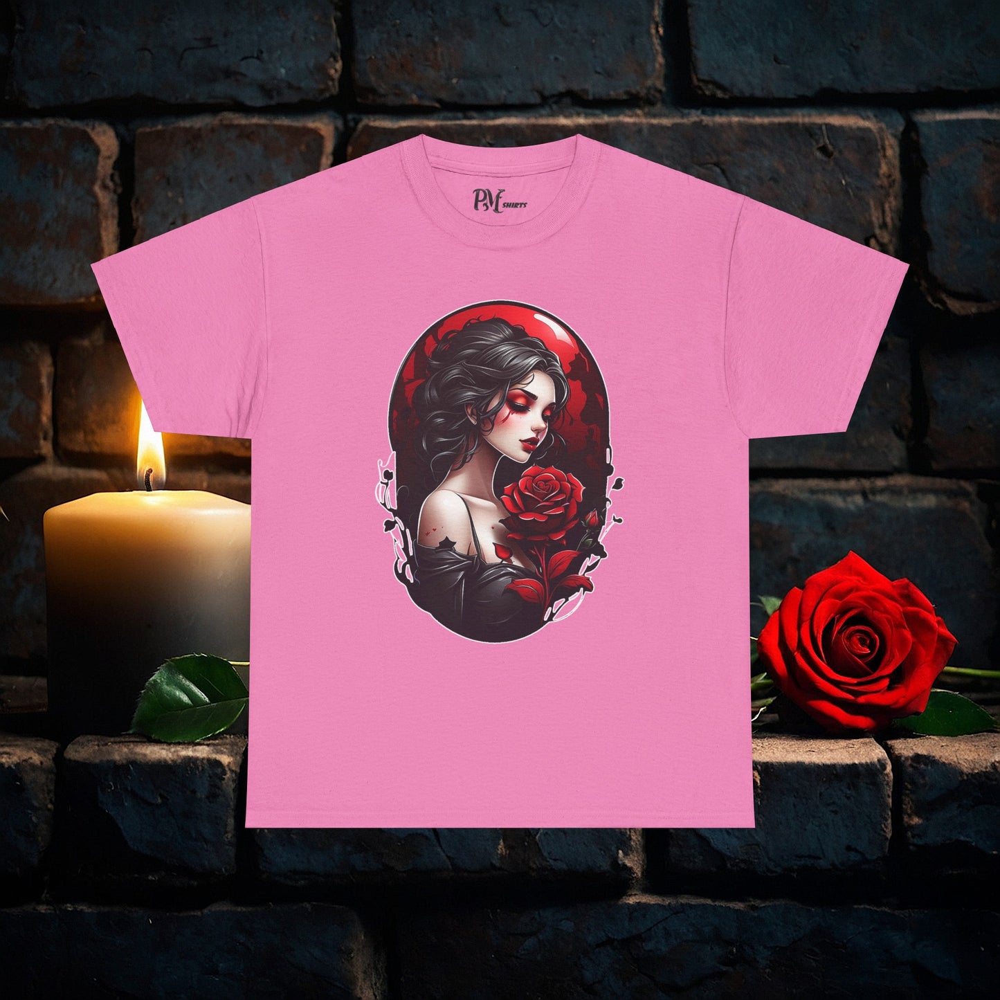 Held Rose Dark Romance Tee