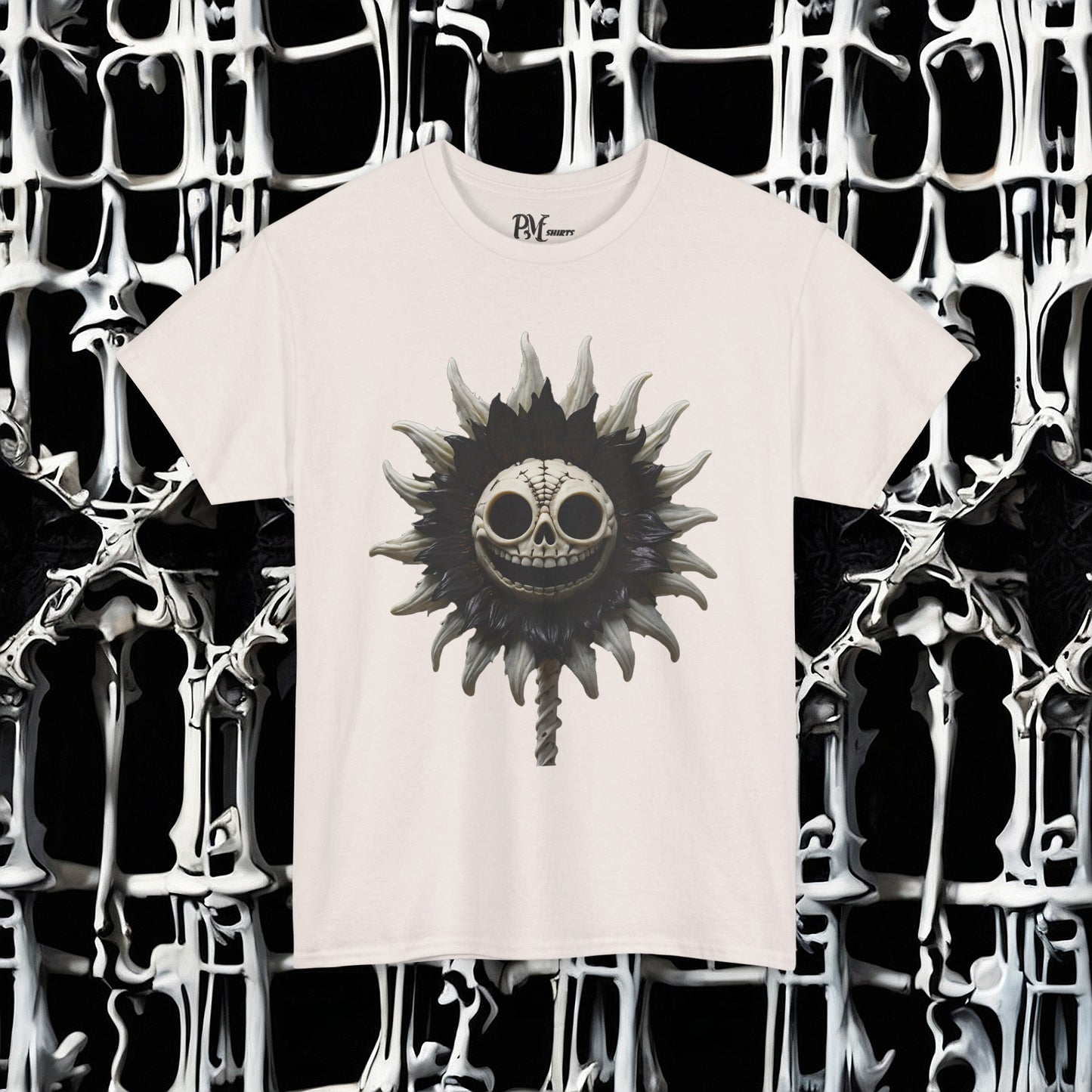 Bone Sunflower Tee