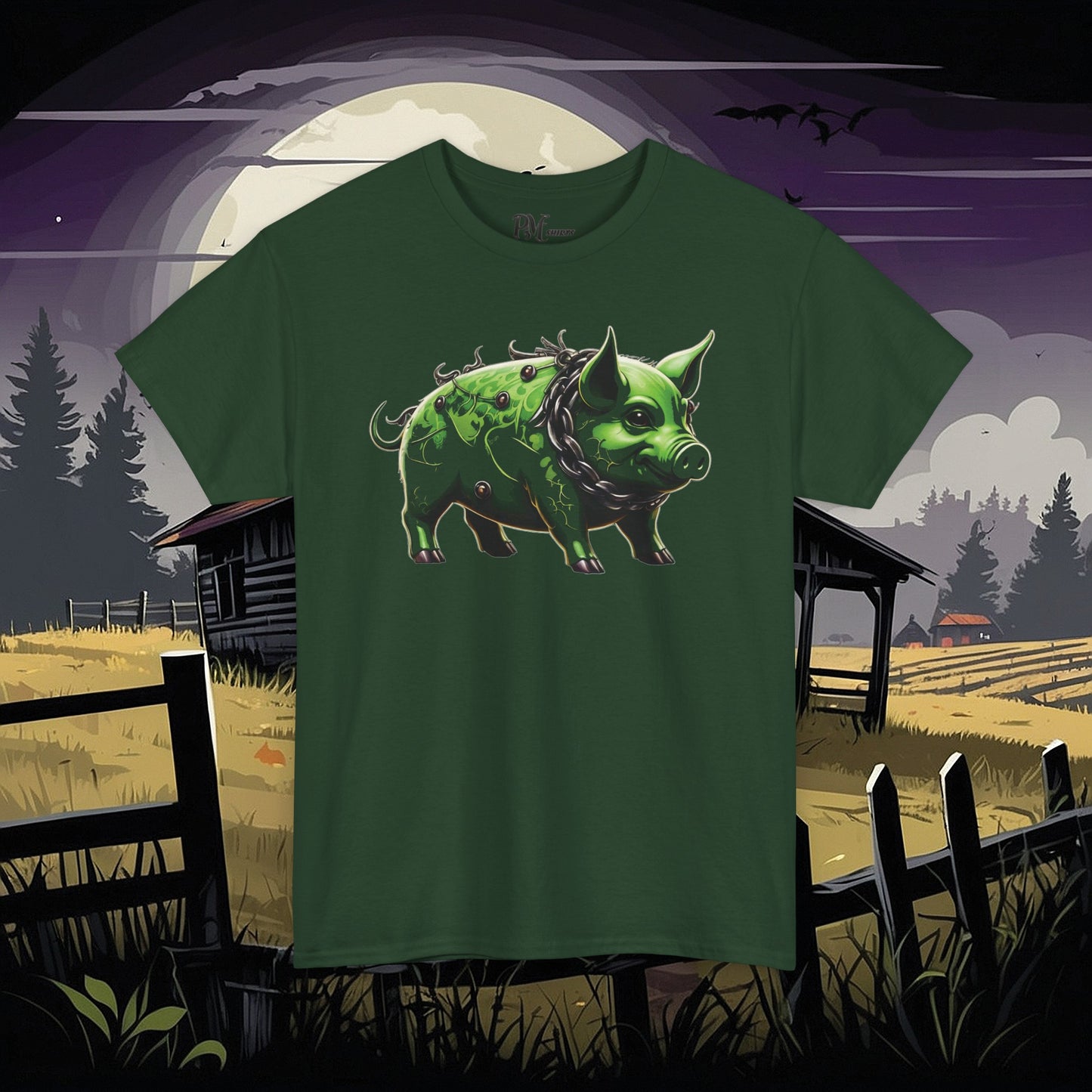 Green Pig Tee