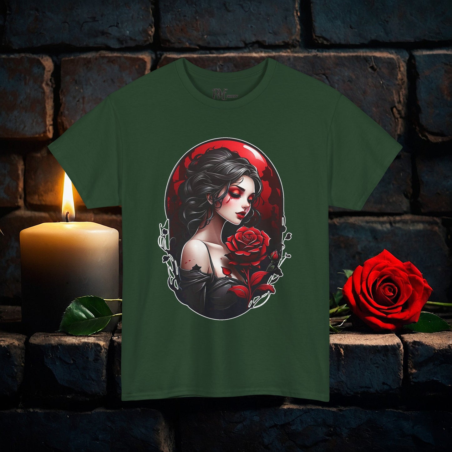 Held Rose Dark Romance Tee