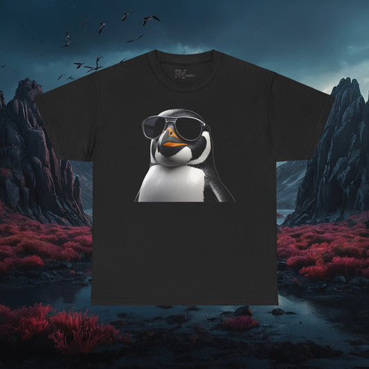 Gothic Penguin T-Shirt: Dark Style Tee