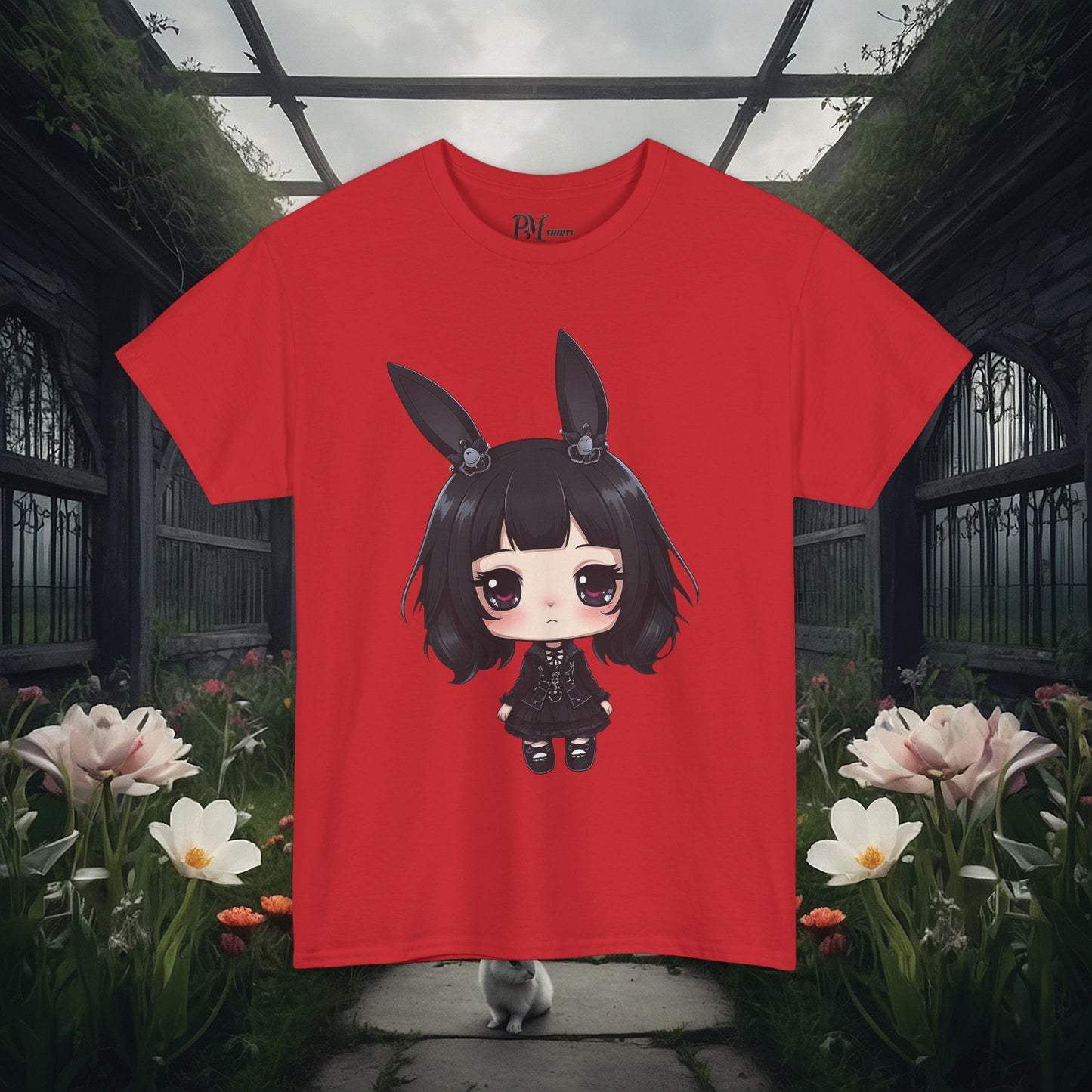 Anime Bunny Ears Tee