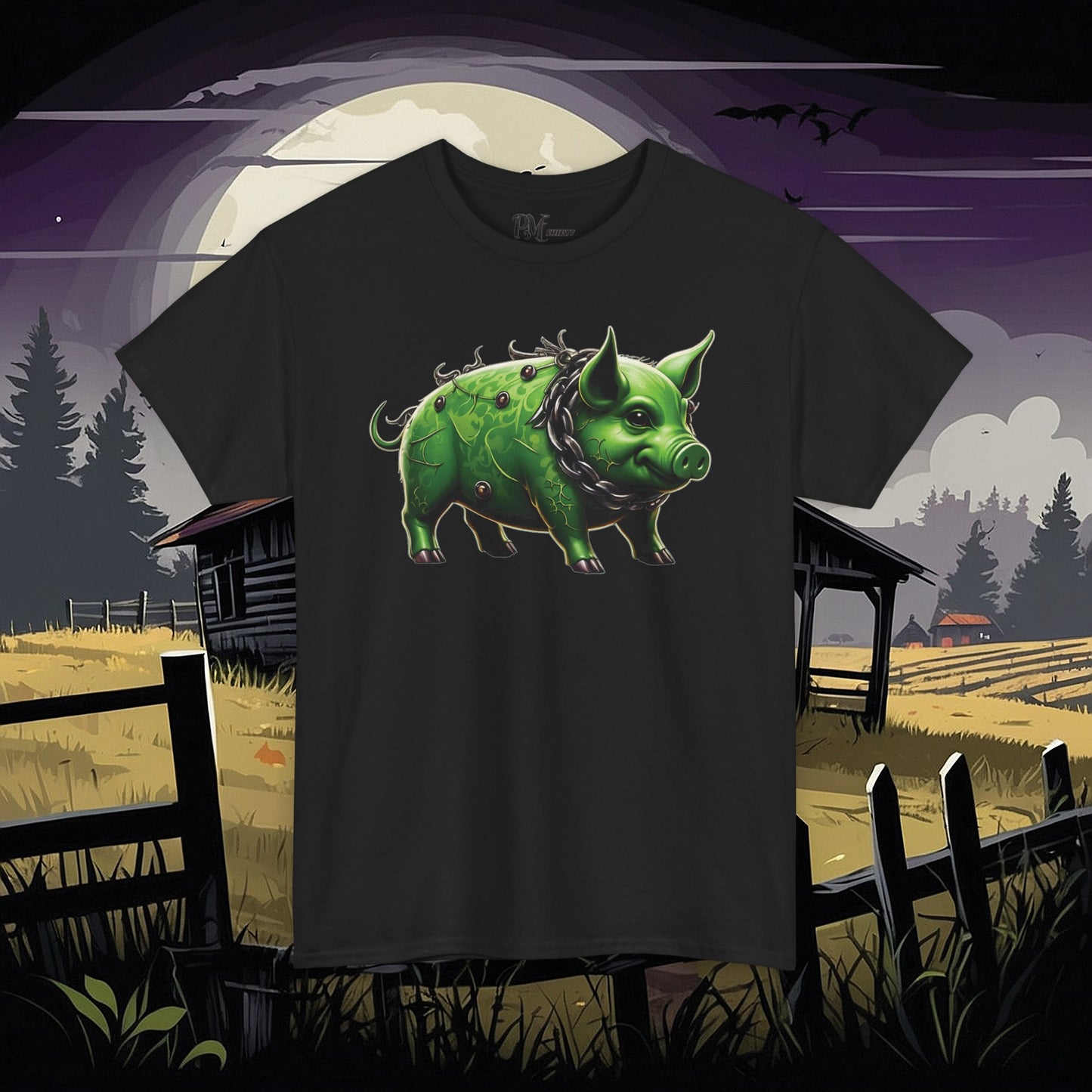 Green Pig Tee