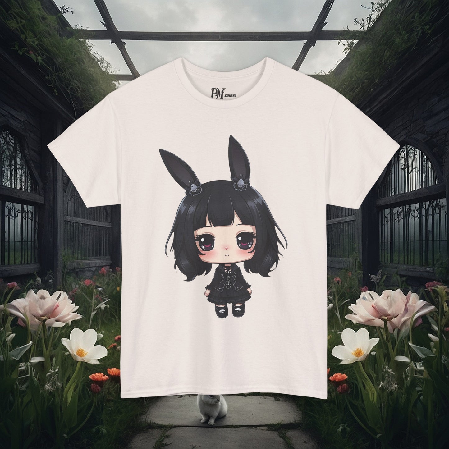 Anime Bunny Ears Tee