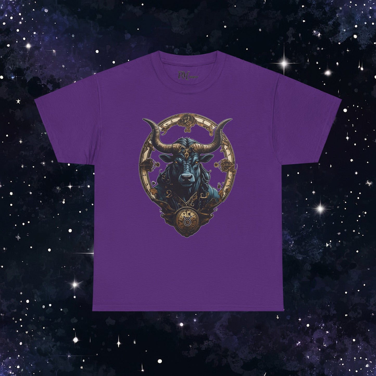 Gothic Taurus Zodiac T-Shirt: Dark Style Graphic Tee