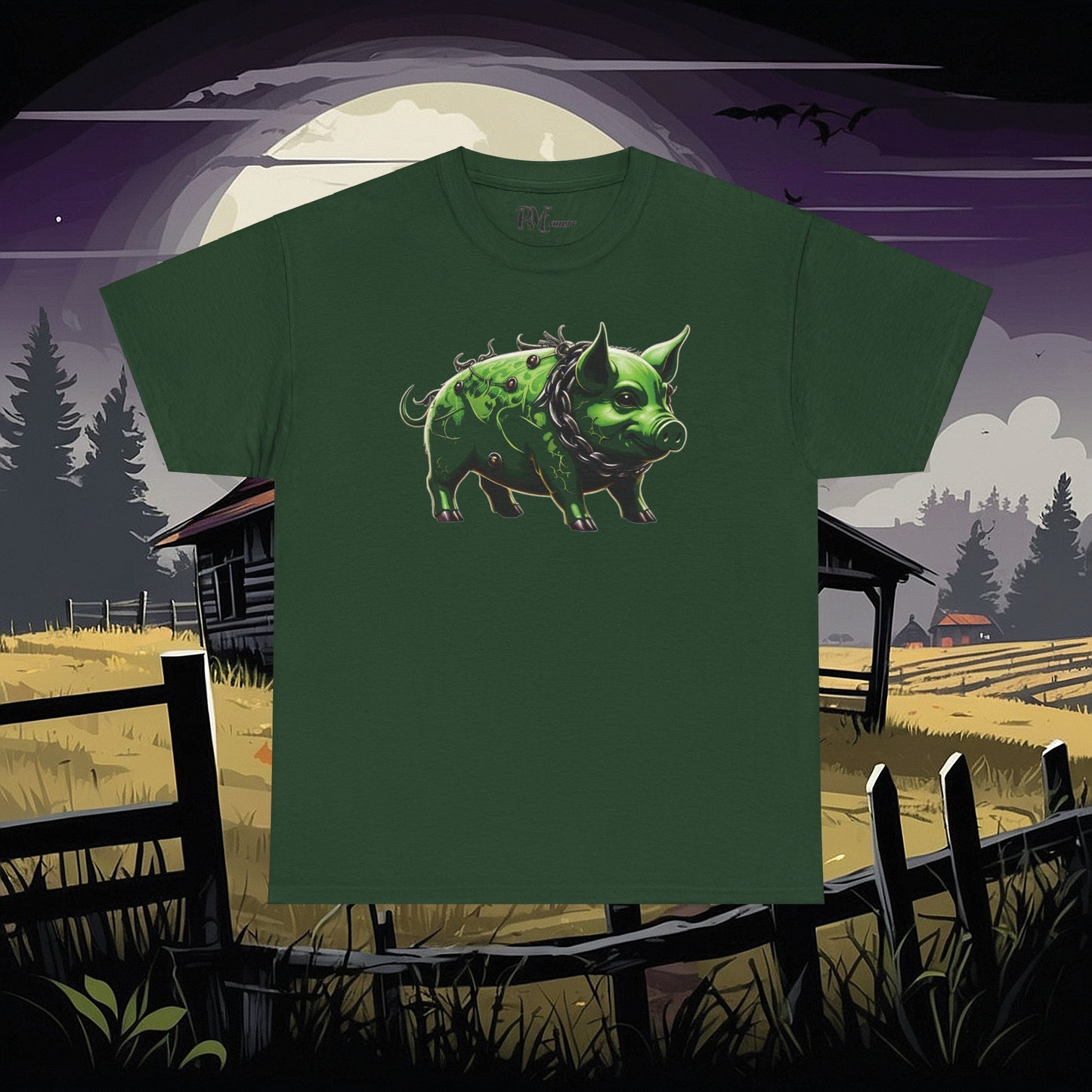 Green Pig Tee