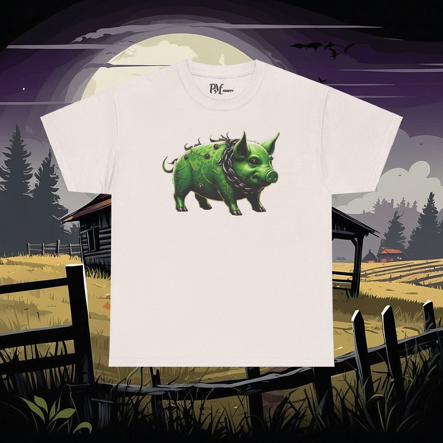 Green Pig Tee