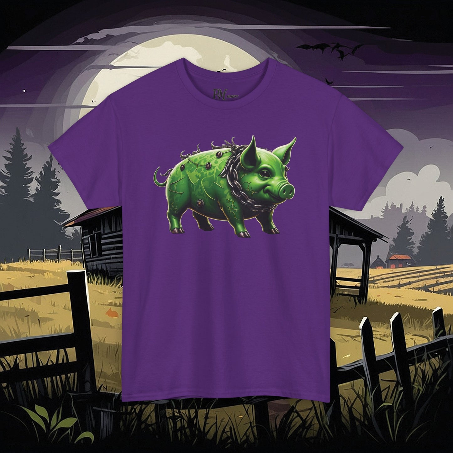 Green Pig Tee