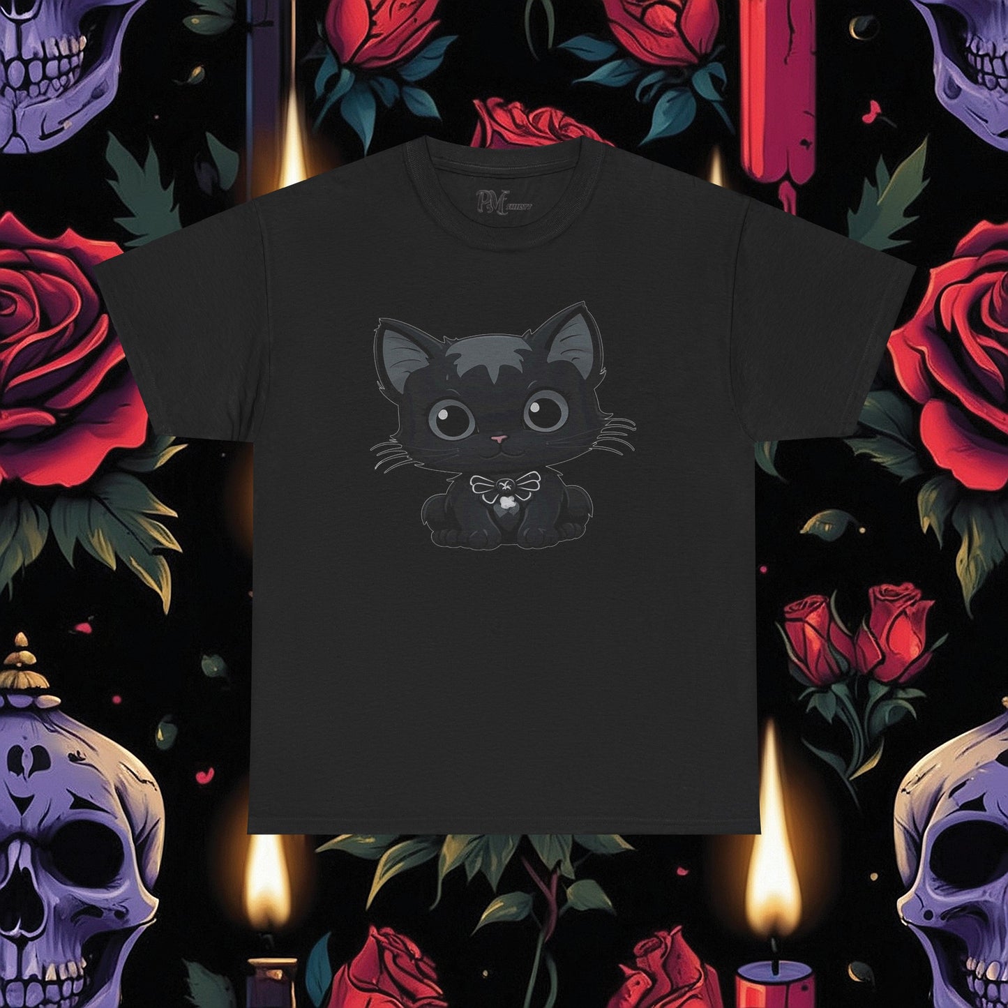 Darkly Adorable Cat Tee