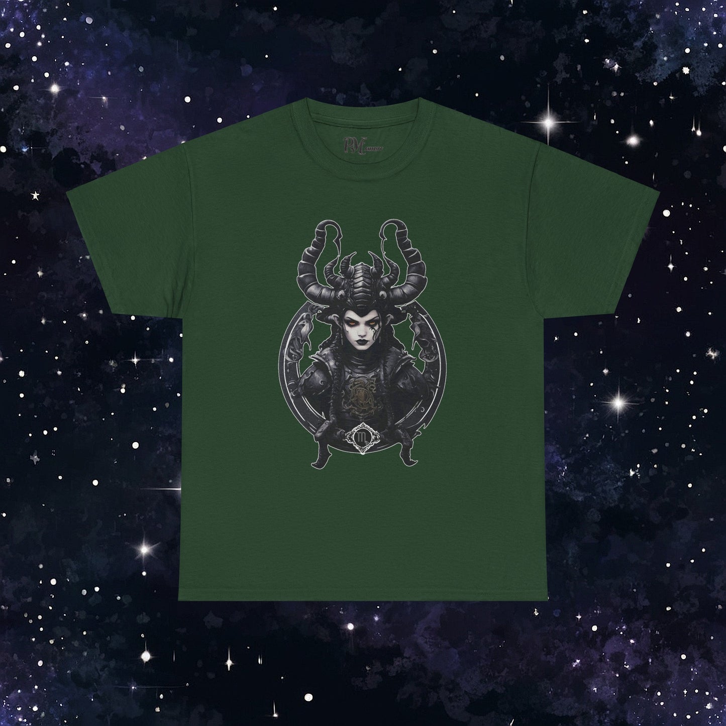 Gothic Scorpio Zodiac T-Shirt: Dark Style for the Mysterious Scorpio