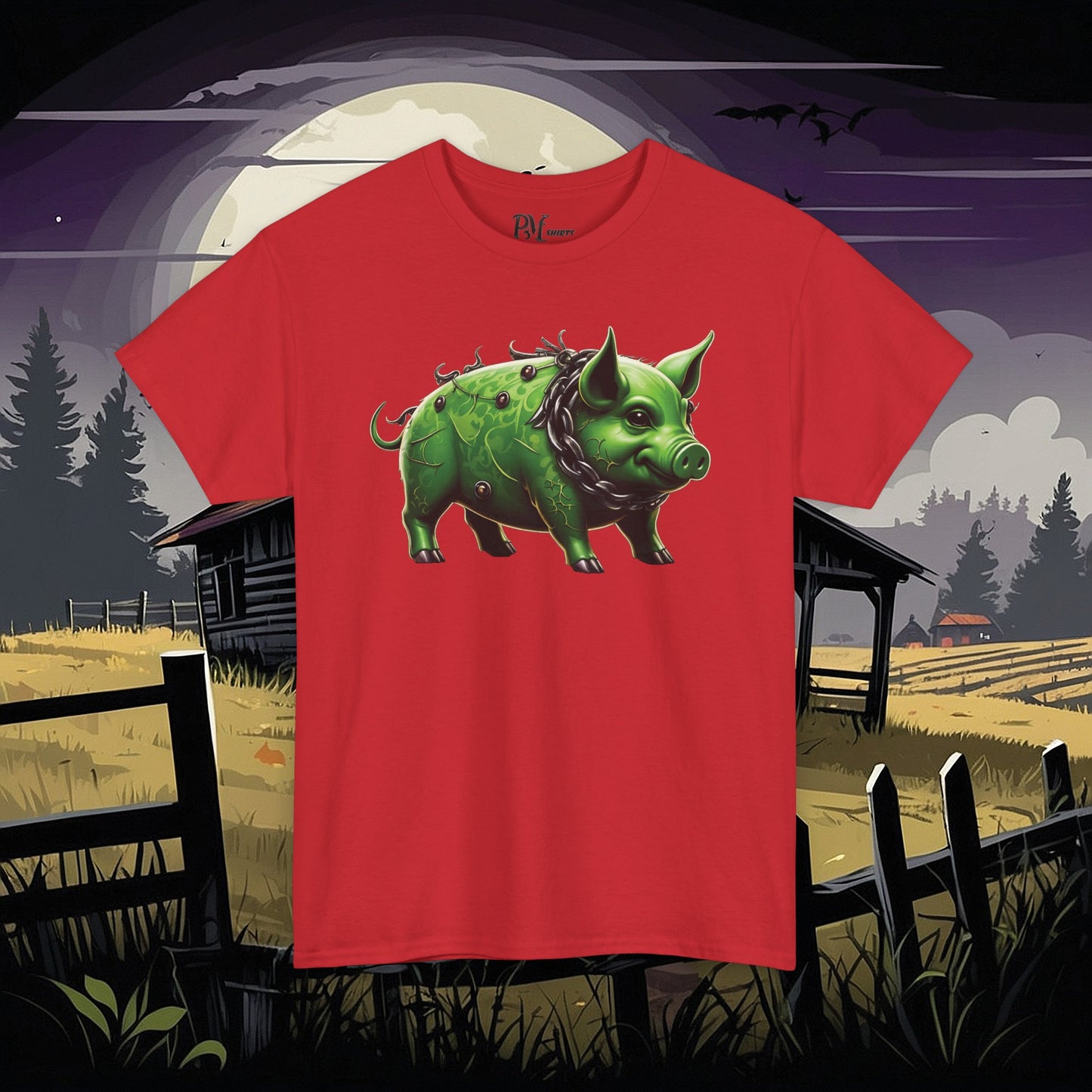 Green Pig Tee