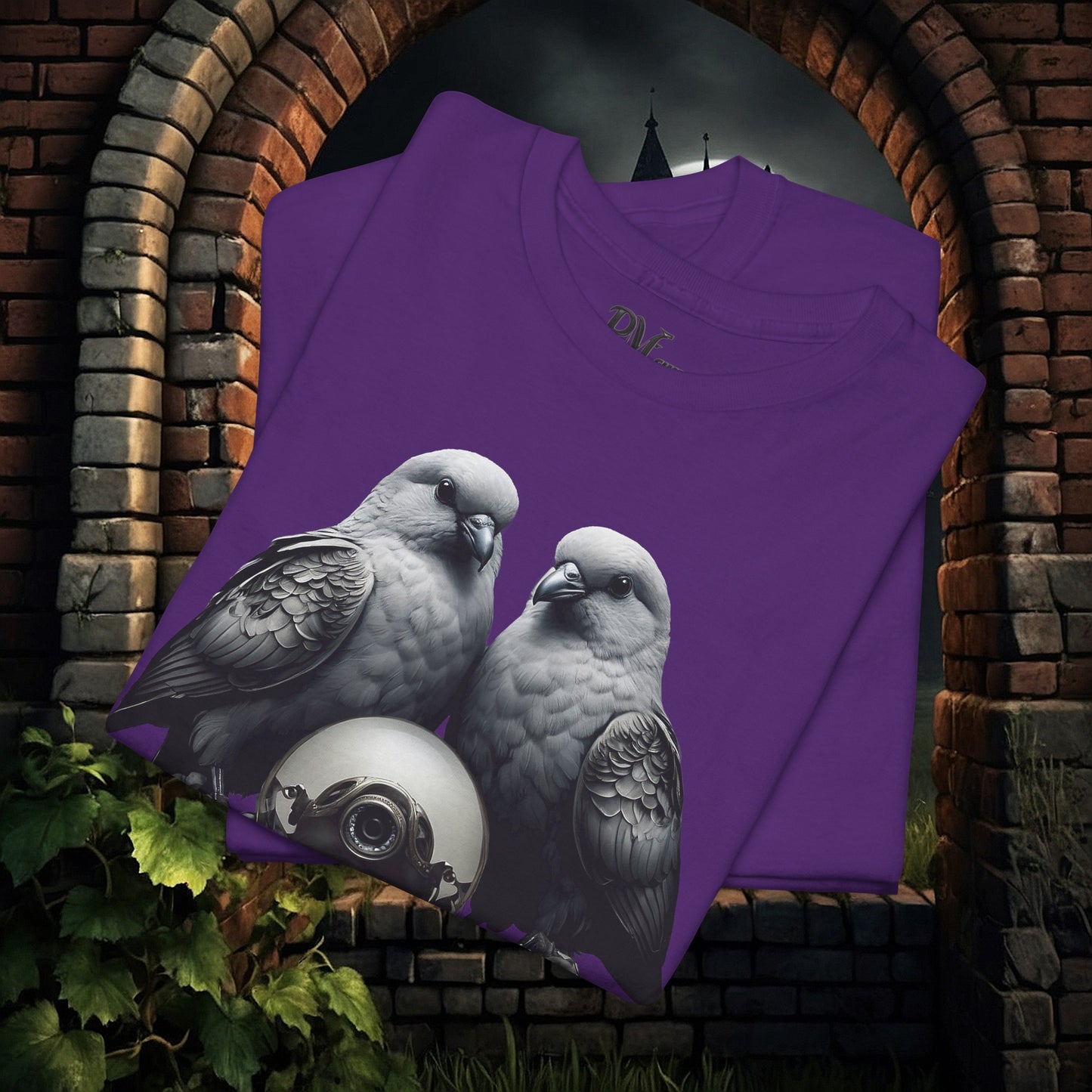 Two Birds with Orb Tee