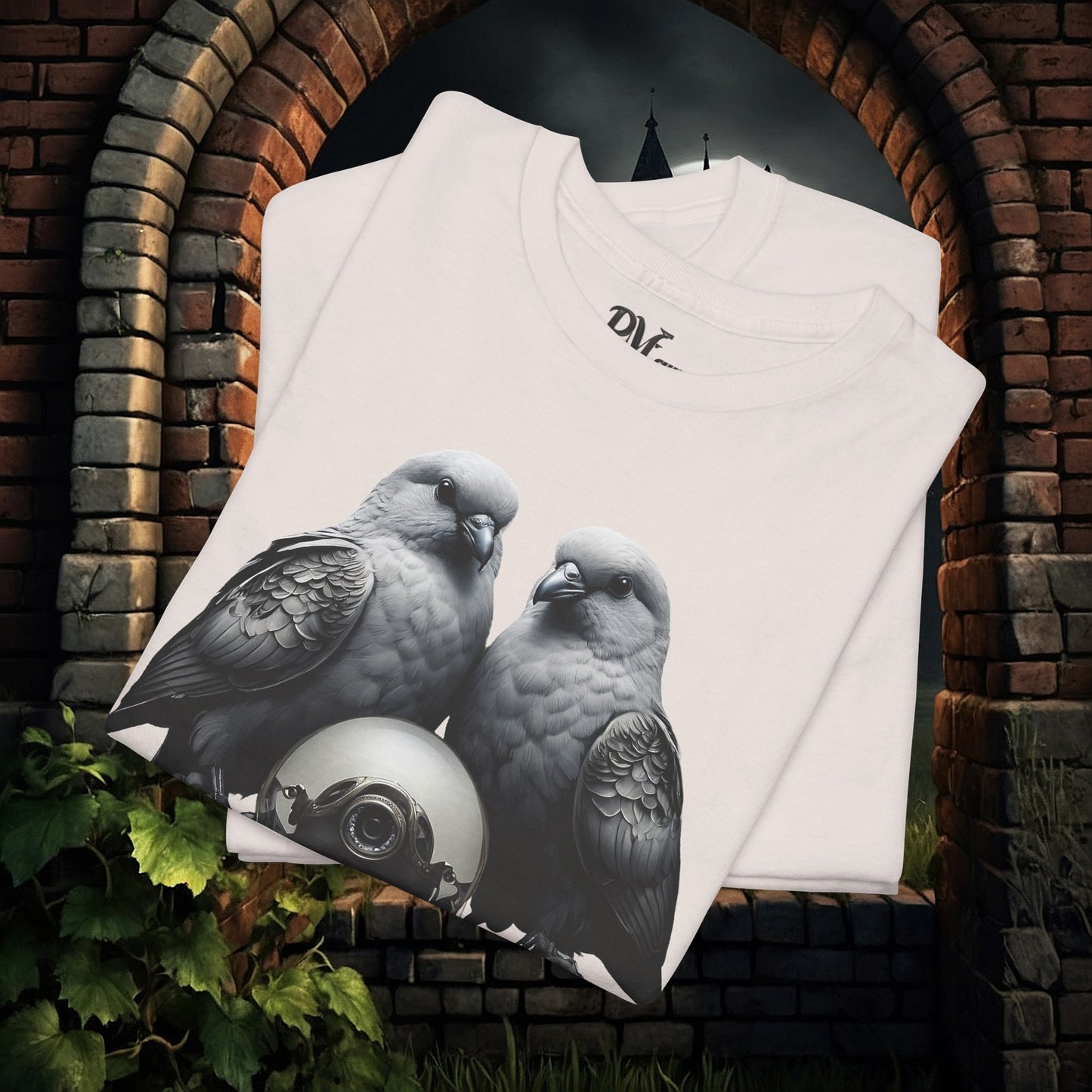 Two Birds with Orb Tee