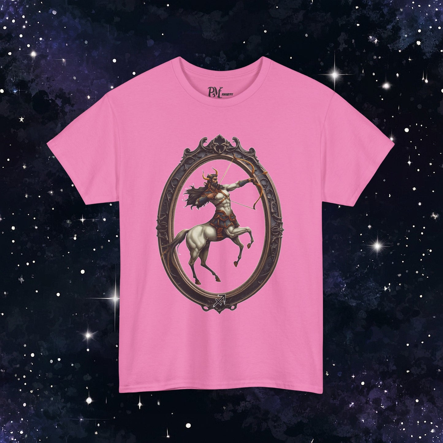 Gothic Sagittarius Zodiac T-Shirt: Dark Style Graphic Tee