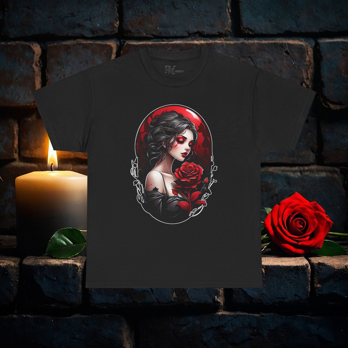 Held Rose Dark Romance Tee