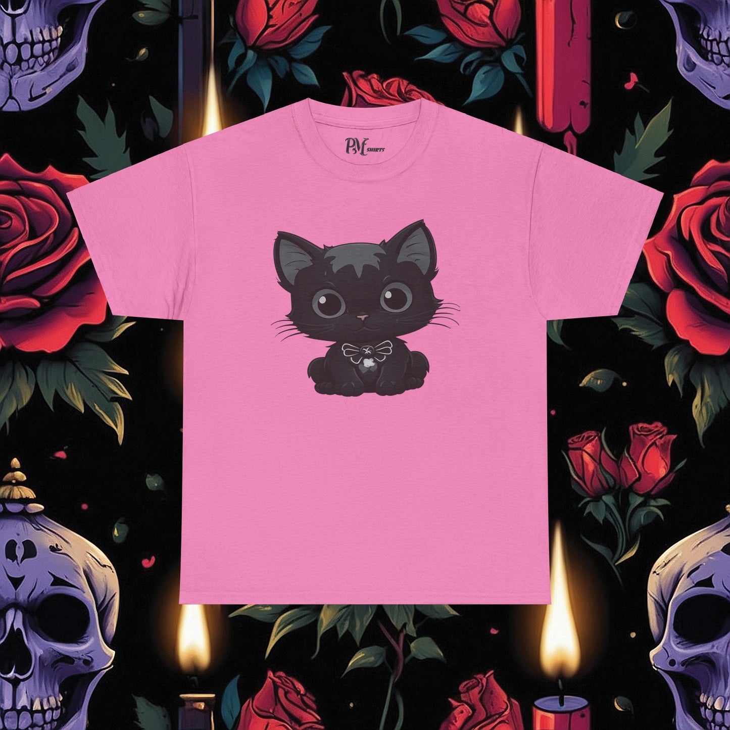 Darkly Adorable Cat Tee