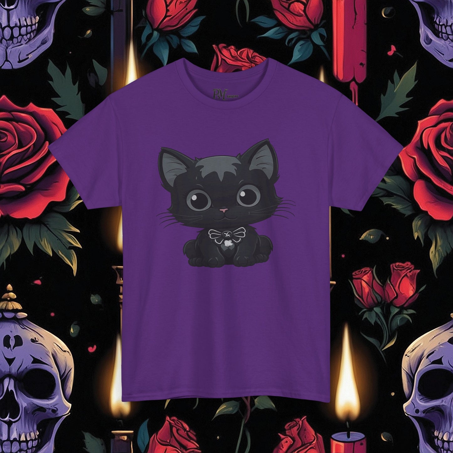 Darkly Adorable Cat Tee