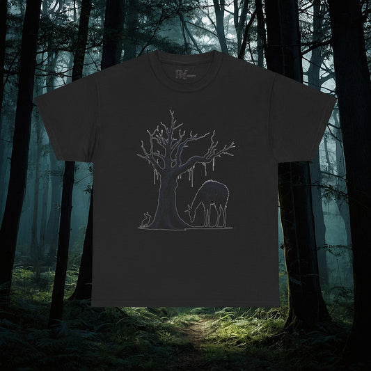 Dead Tree with Forest Critters Tee