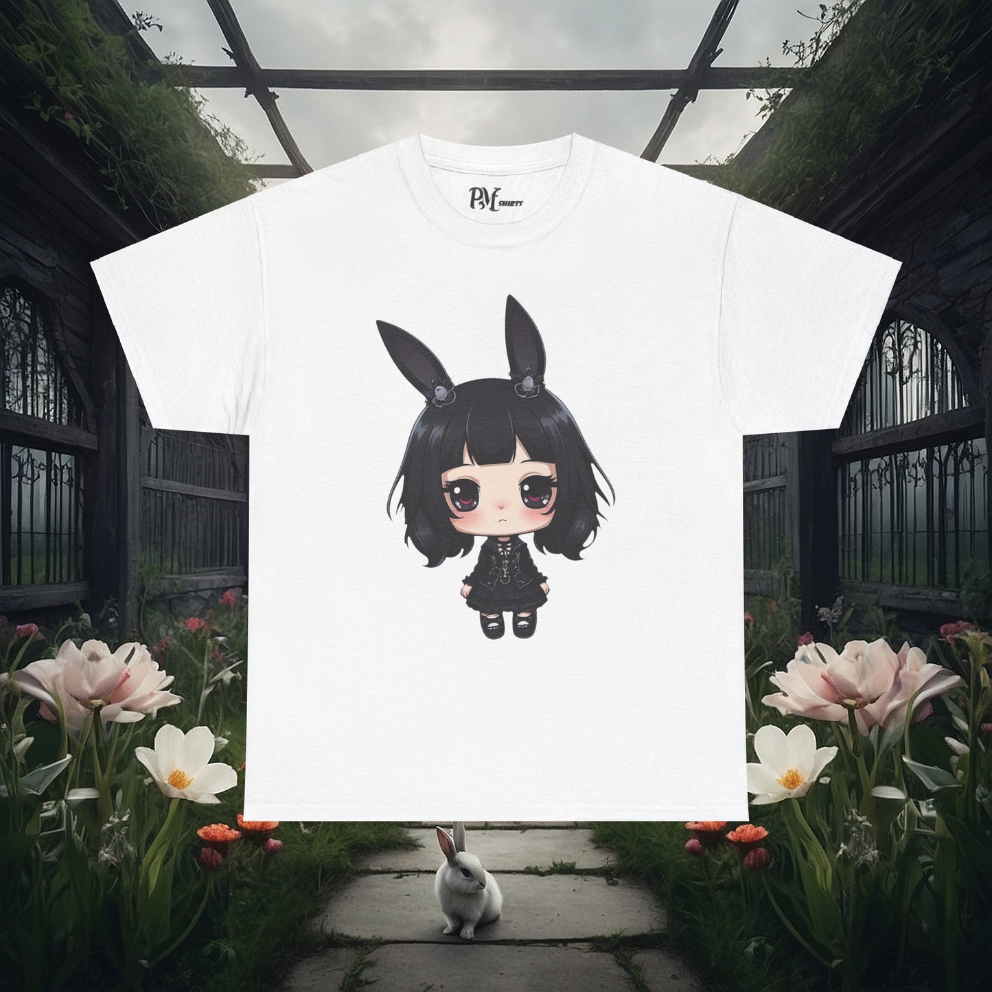 Anime Bunny Ears Tee