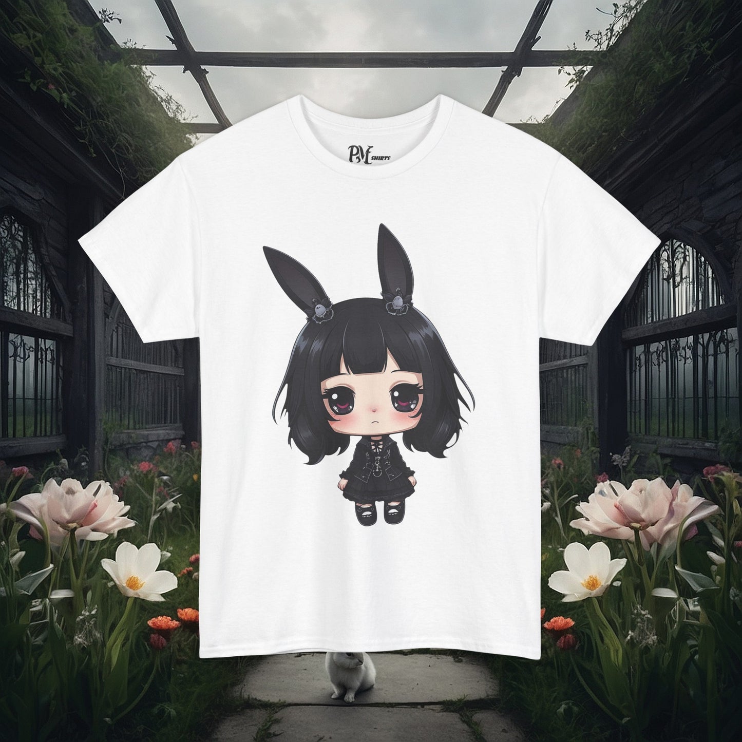 Anime Bunny Ears Tee