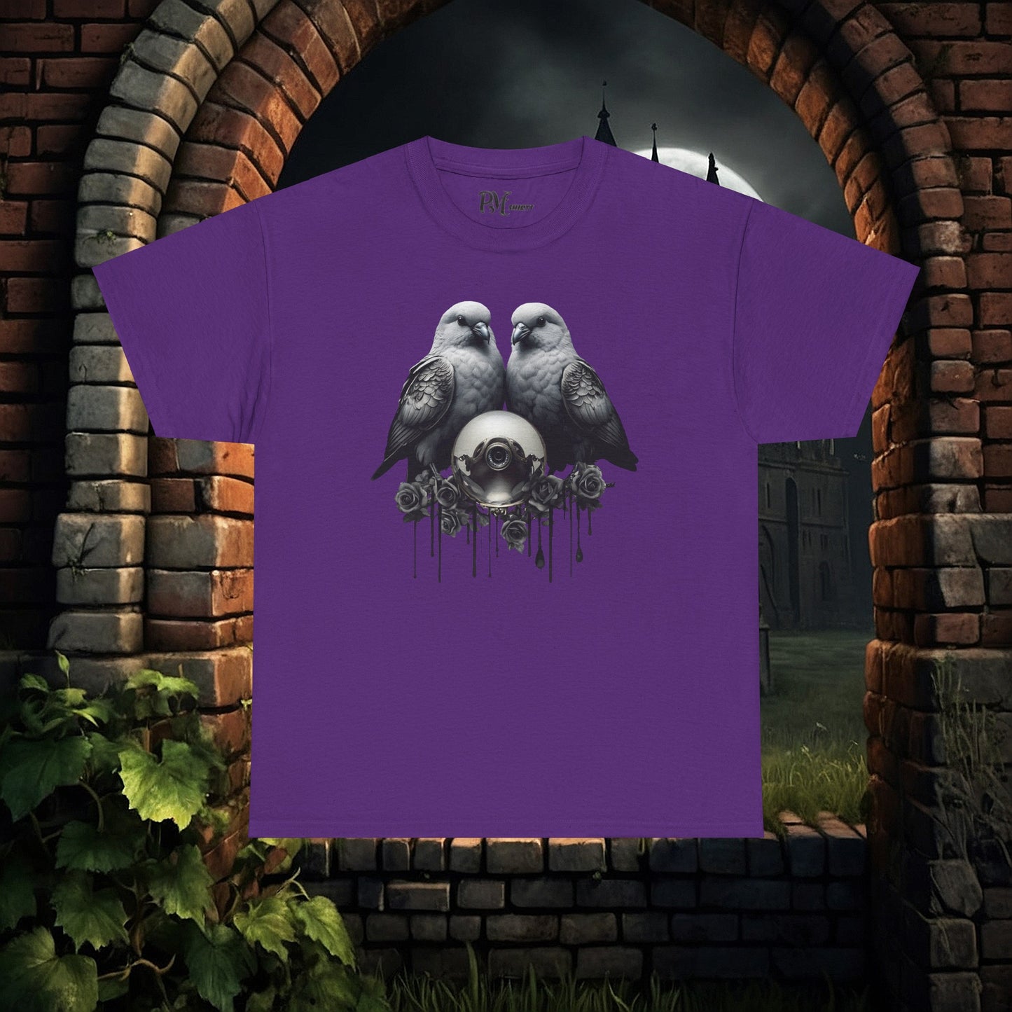 Two Birds with Orb Tee