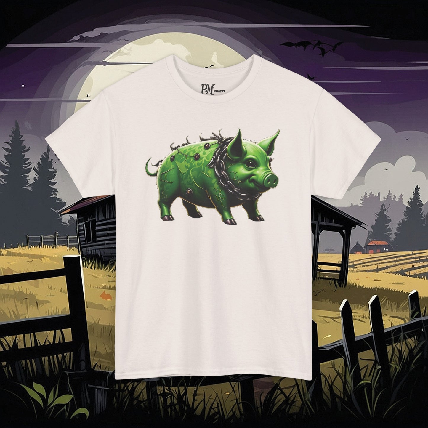 Green Pig Tee