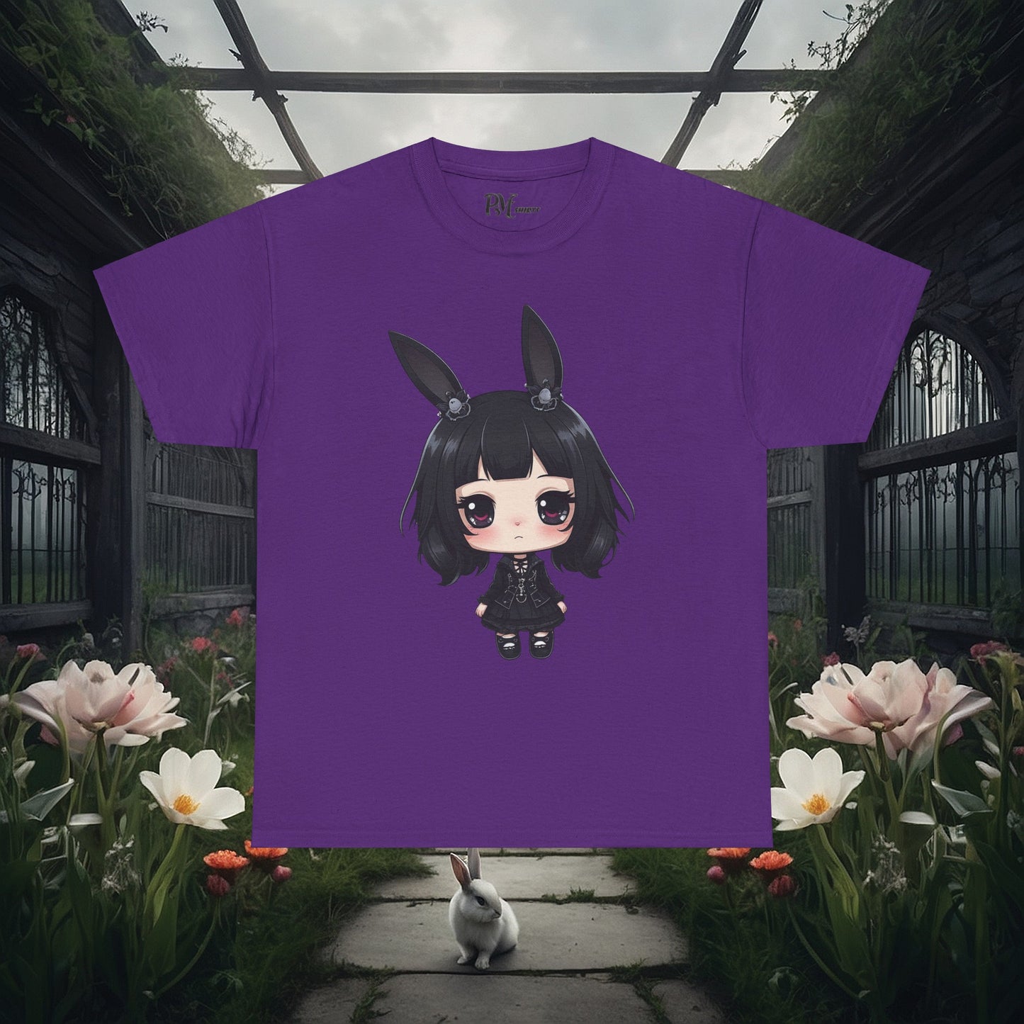 Anime Bunny Ears Tee