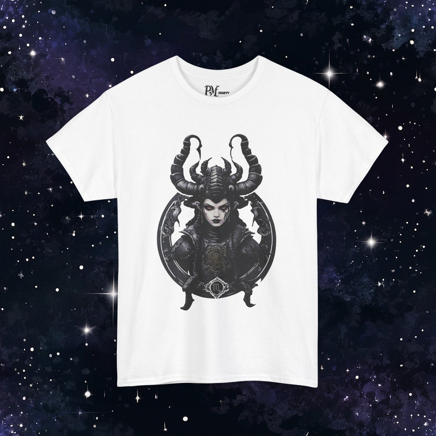 Gothic Scorpio Zodiac T-Shirt: Dark Style for the Mysterious Scorpio