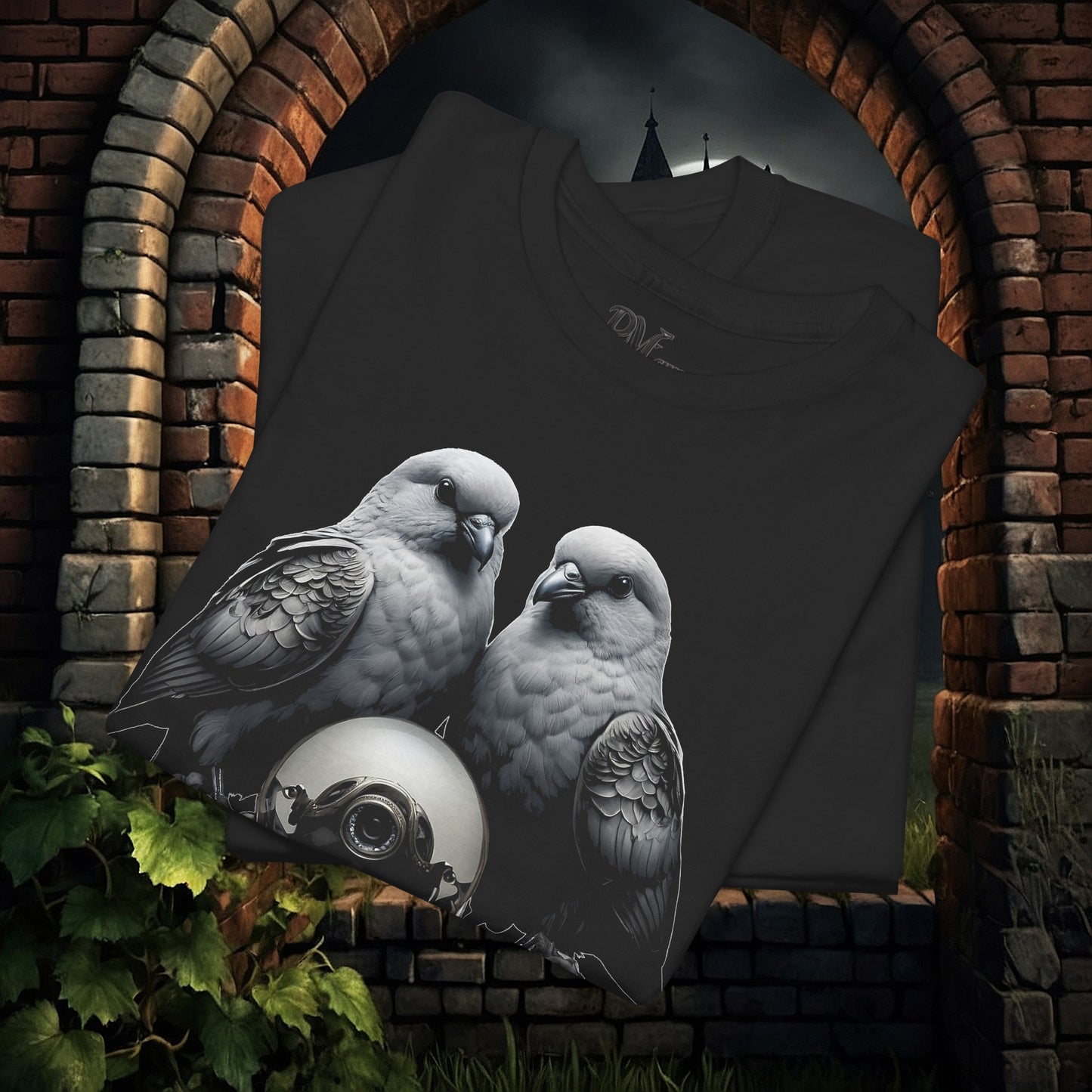 Two Birds with Orb Tee