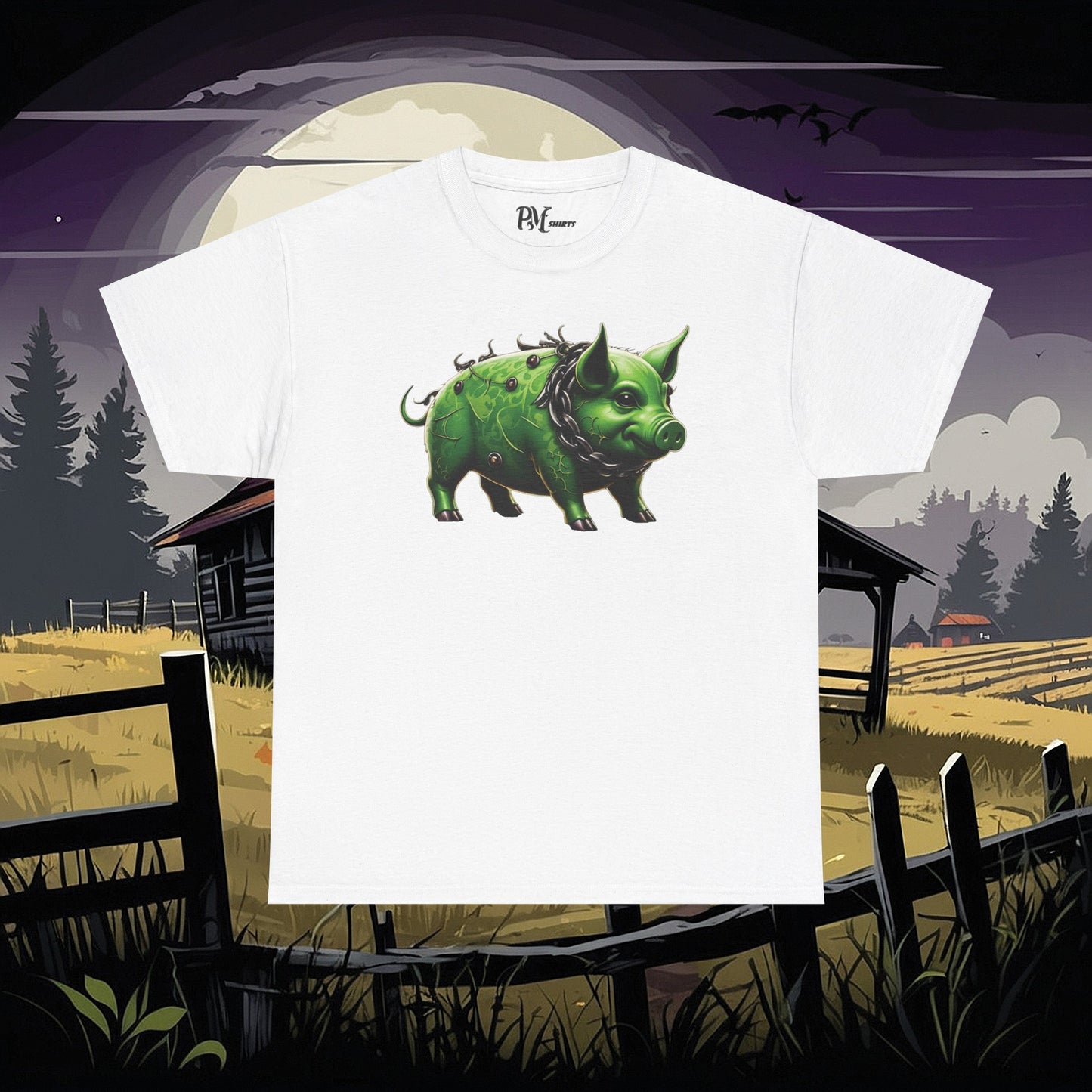 Green Pig Tee