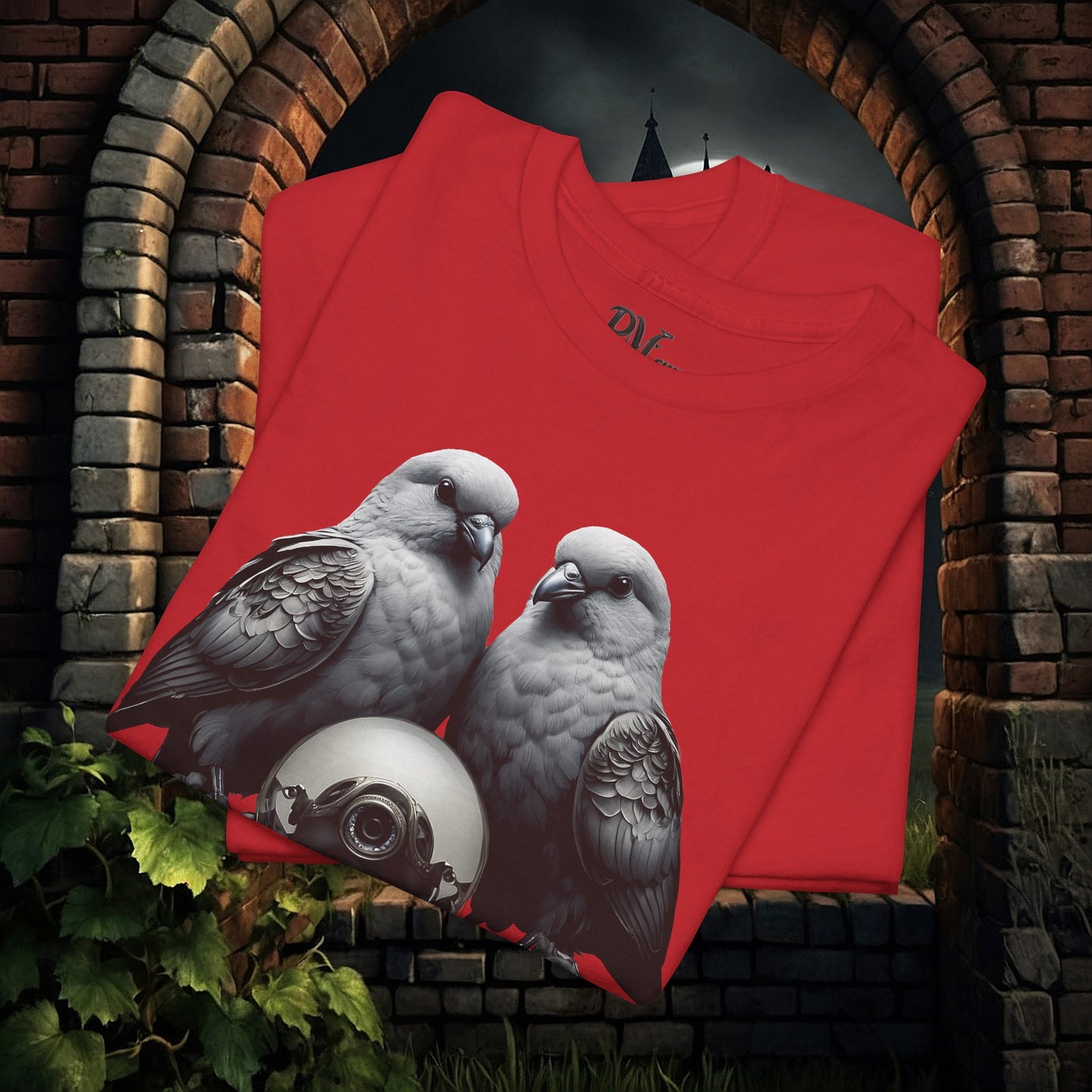 Two Birds with Orb Tee