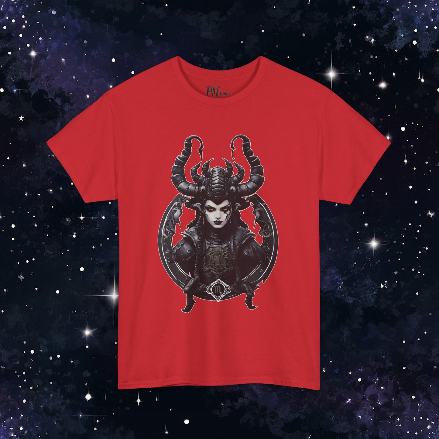 Gothic Scorpio Zodiac T-Shirt: Dark Style for the Mysterious Scorpio